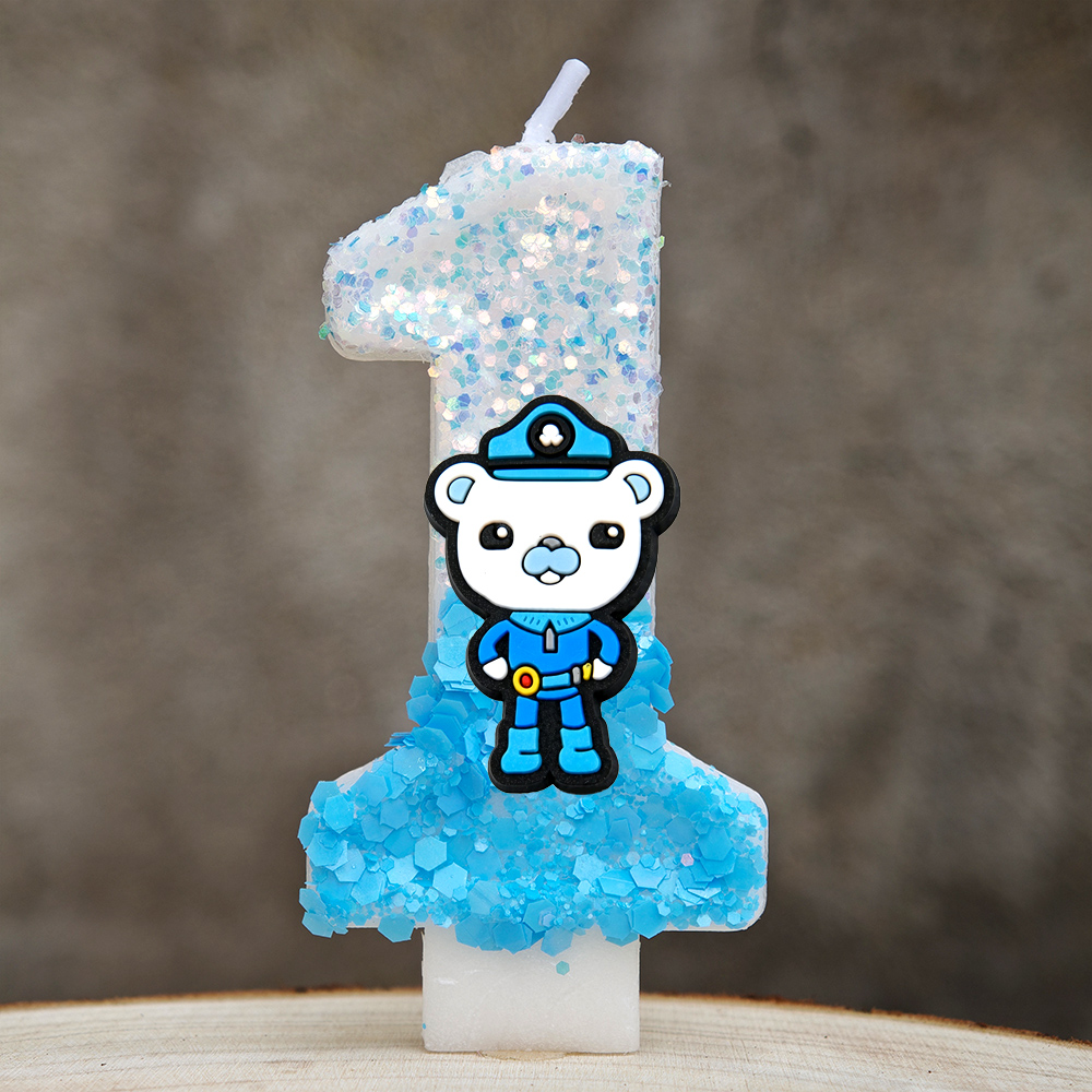 Holiday Candle Set - Octonauts Under the Sea Birthday Candle