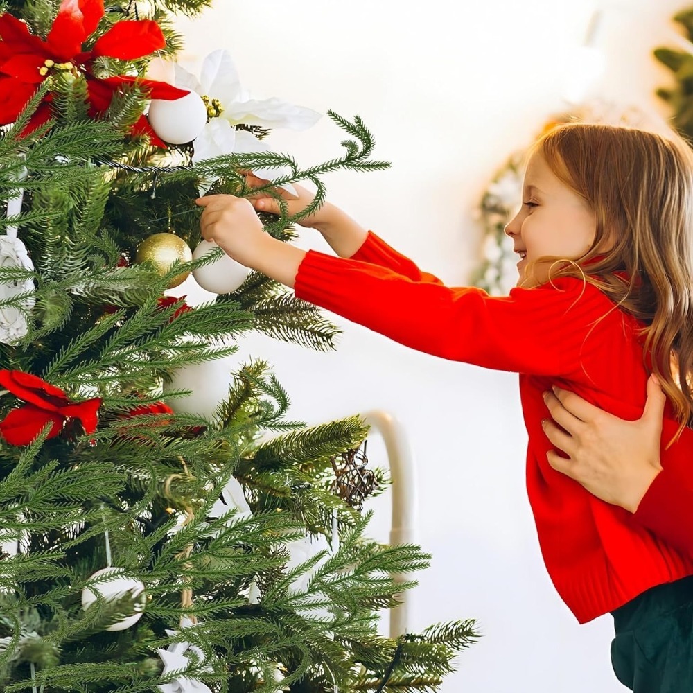 10PCS Christmas Artificial Nor - Christmas Wreath Fake ulasan dan harga