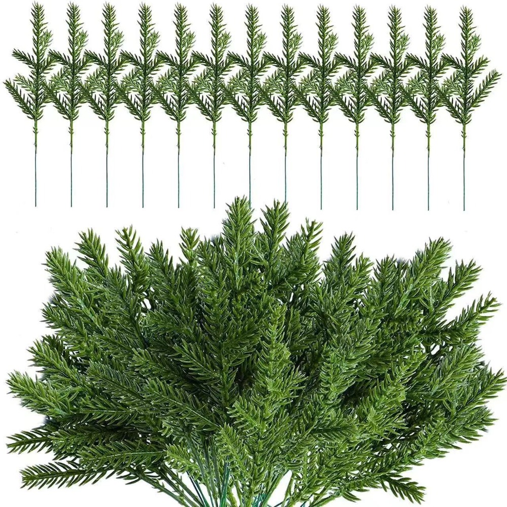 10PCS Christmas Artificial Nor - Christmas Wreath Fake ulasan dan harga