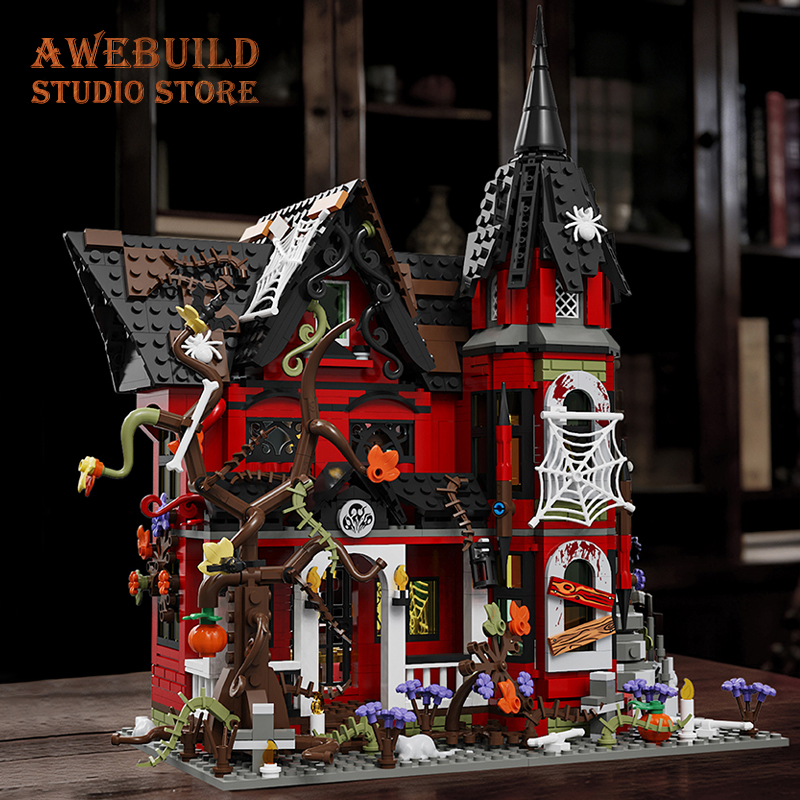 1249Pcs Haunted House Bricks 3 - Lego Set Creator ulasan dan harga