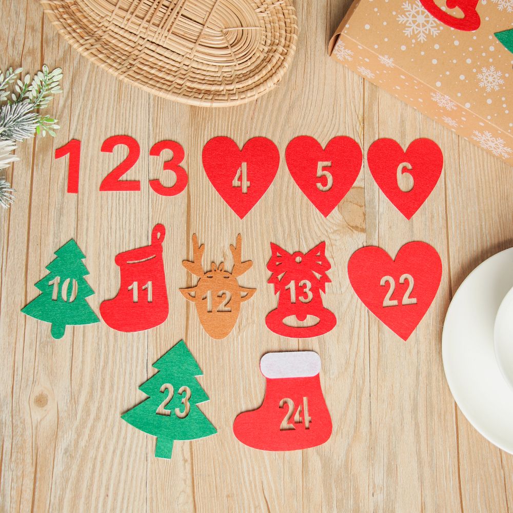 24Pcs/Bag Merry Christmas Adve - Advent Calendar Gift ulasan dan harga