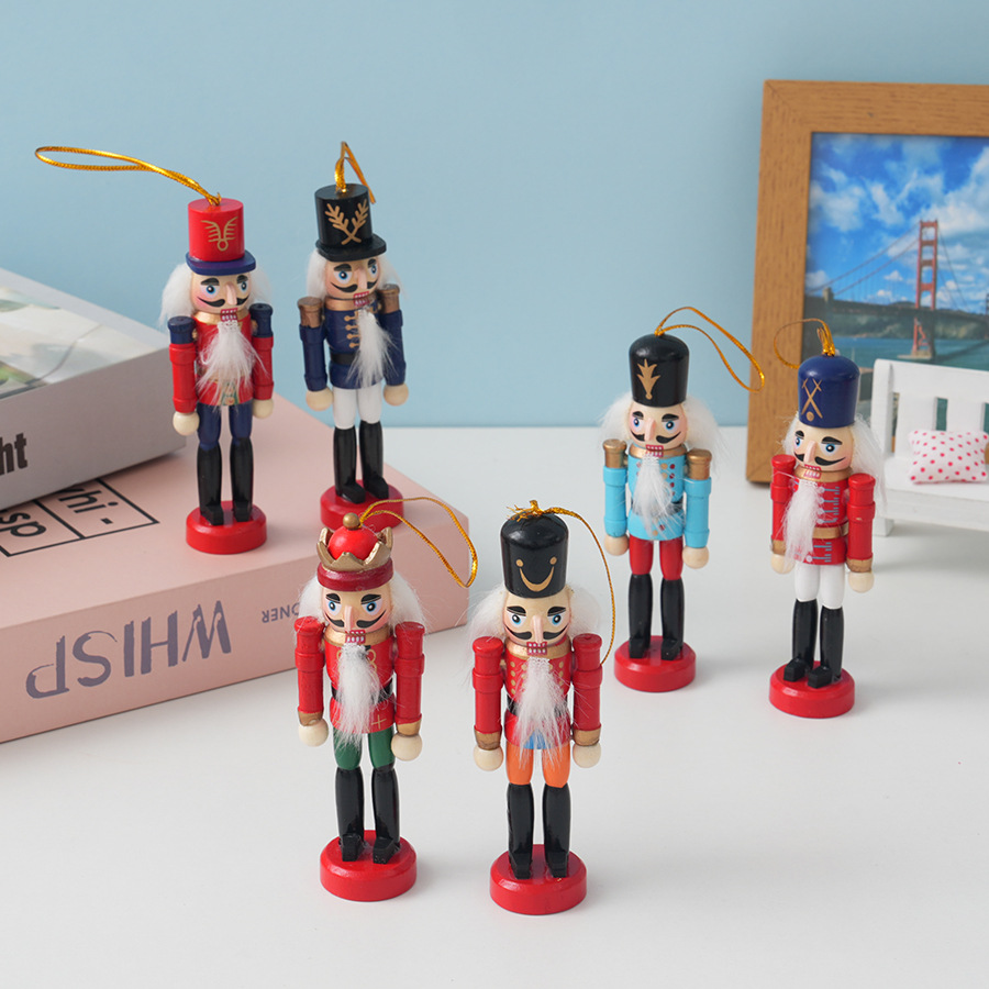 6pcs Christmas Nutcracker Wood - Nutcracker Figurine ulasan dan harga