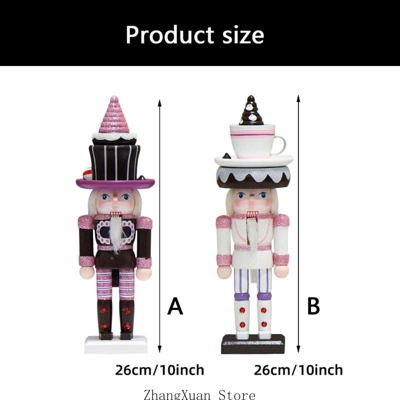 Wooden Nutcrackers Tabletop De - Nutcracker Figurine ulasan dan harga