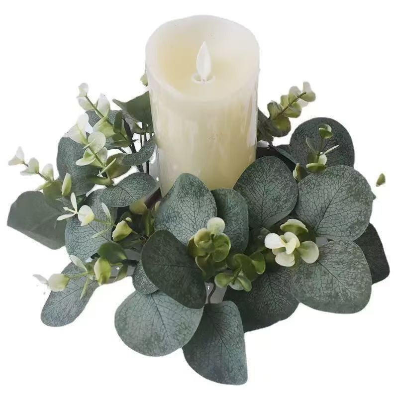 Eucalyptus Wreath Christmas Ca - Christmas Wreath Fake ulasan dan harga