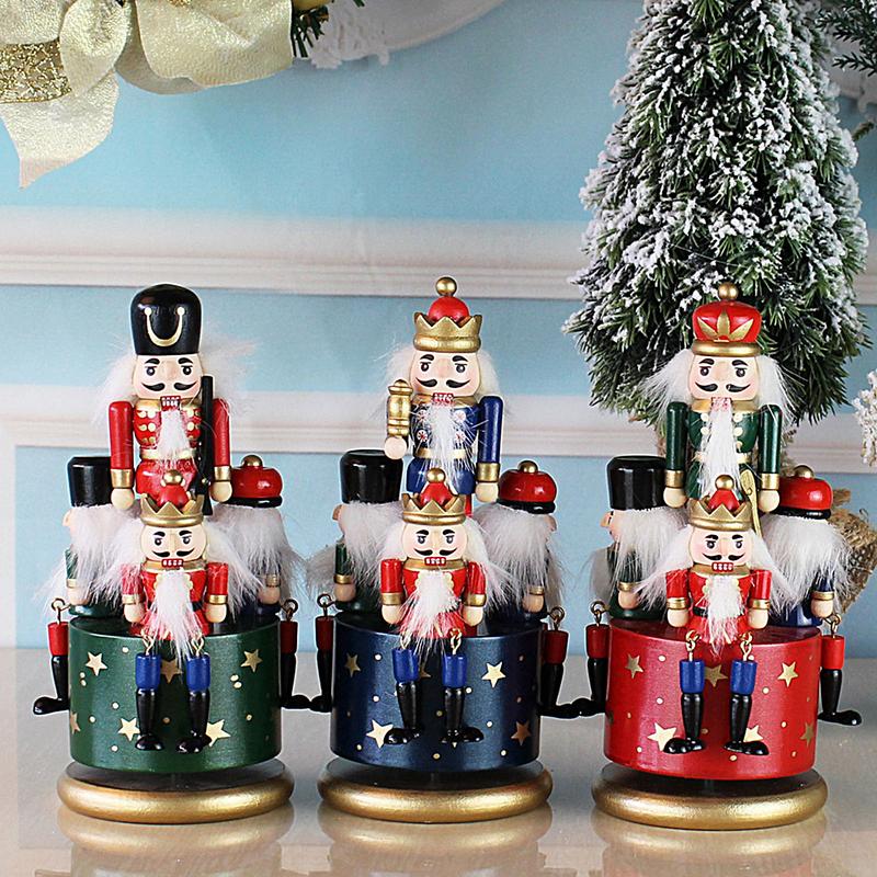 Christmas Music Box Funny Nutc - Nutcracker Figurine ulasan dan harga