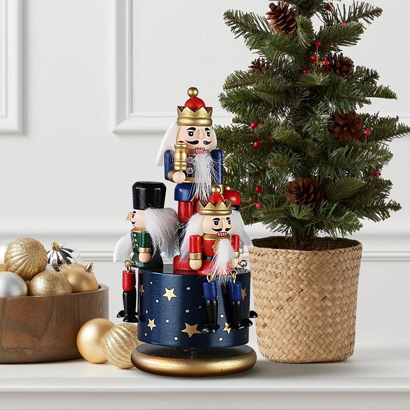 Christmas Music Box Funny Nutc - Nutcracker Figurine ulasan dan harga