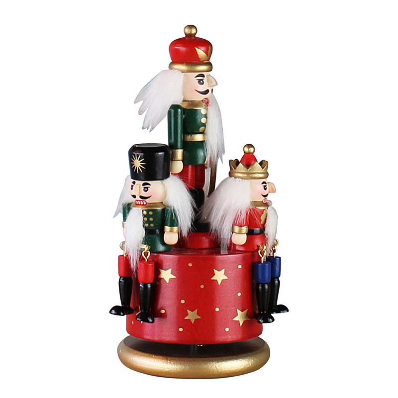 Christmas Music Box Funny Nutc - Nutcracker Figurine ulasan dan harga