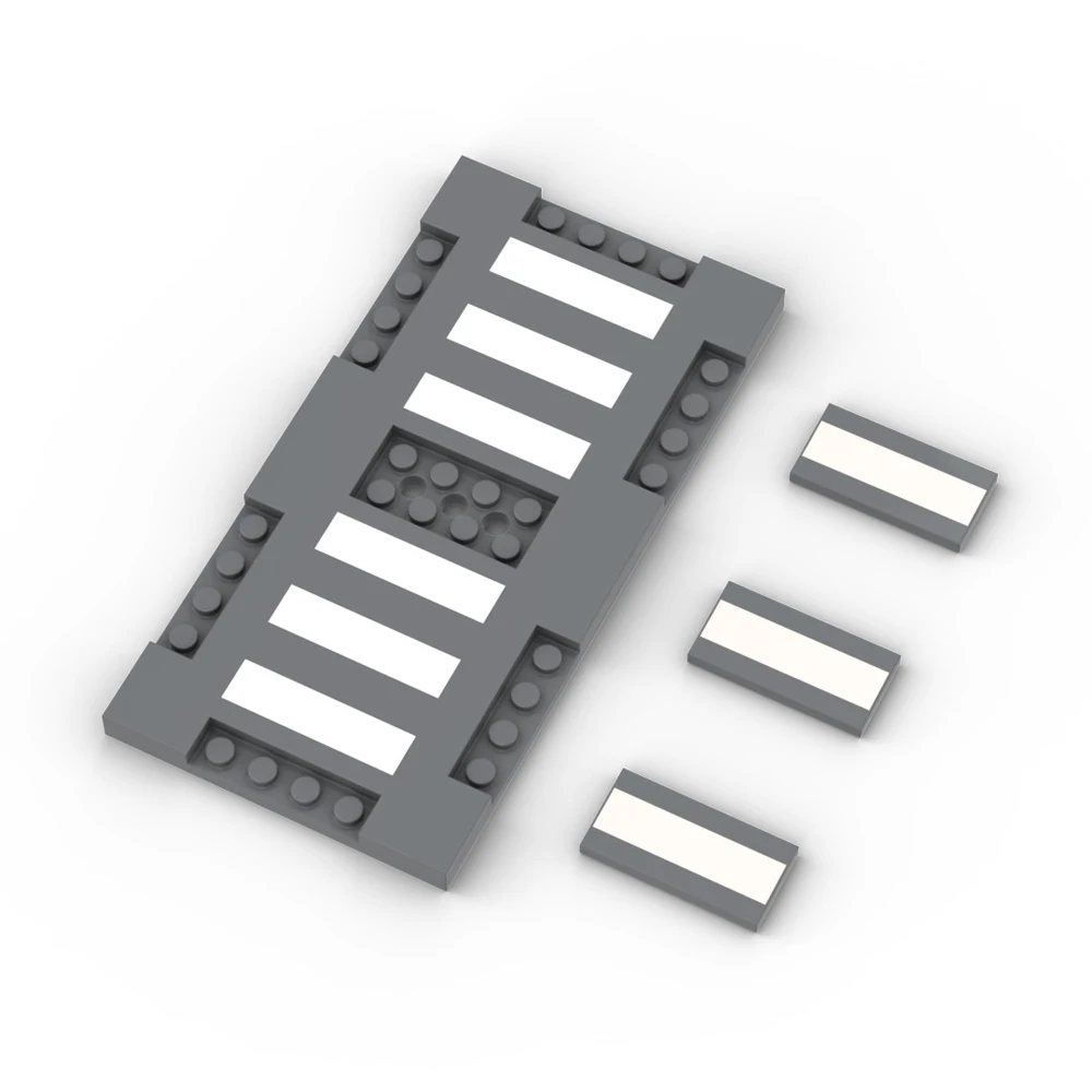 City Road Street Baseplate Bui - Lego Set City ulasan dan harga