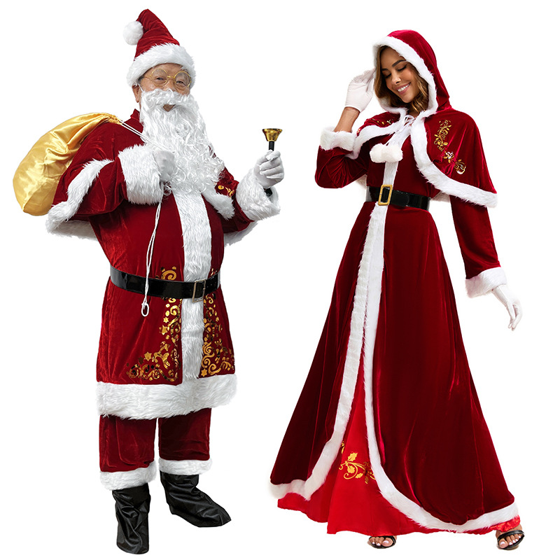Christmas Santa Costume Long S - Elf Costume Christmas ulasan dan harga