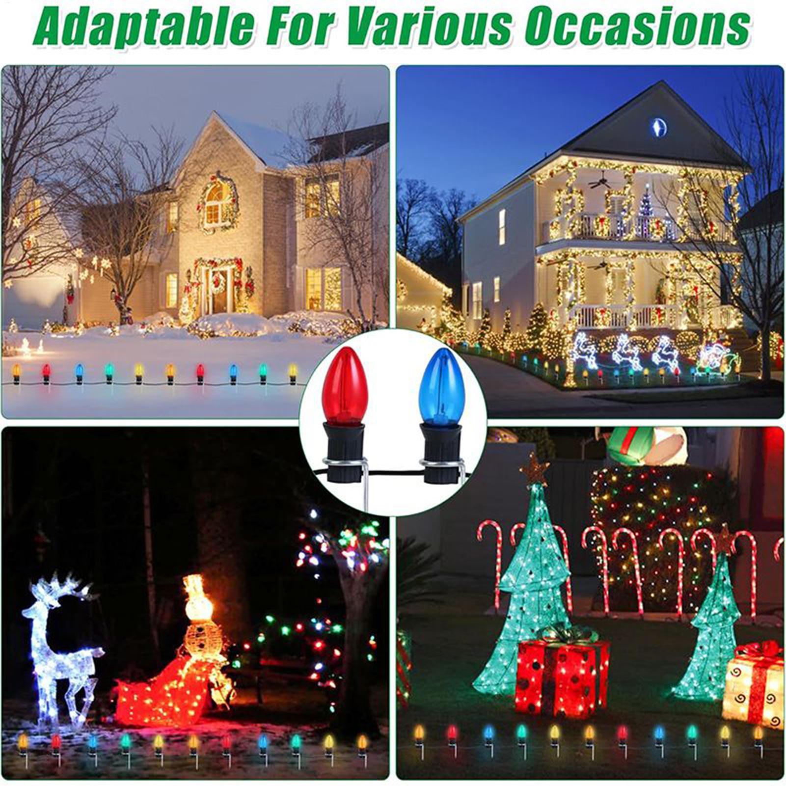 Christmas Light Stakes 12-Inch - Christmas Lights Outdoor ulasan dan harga