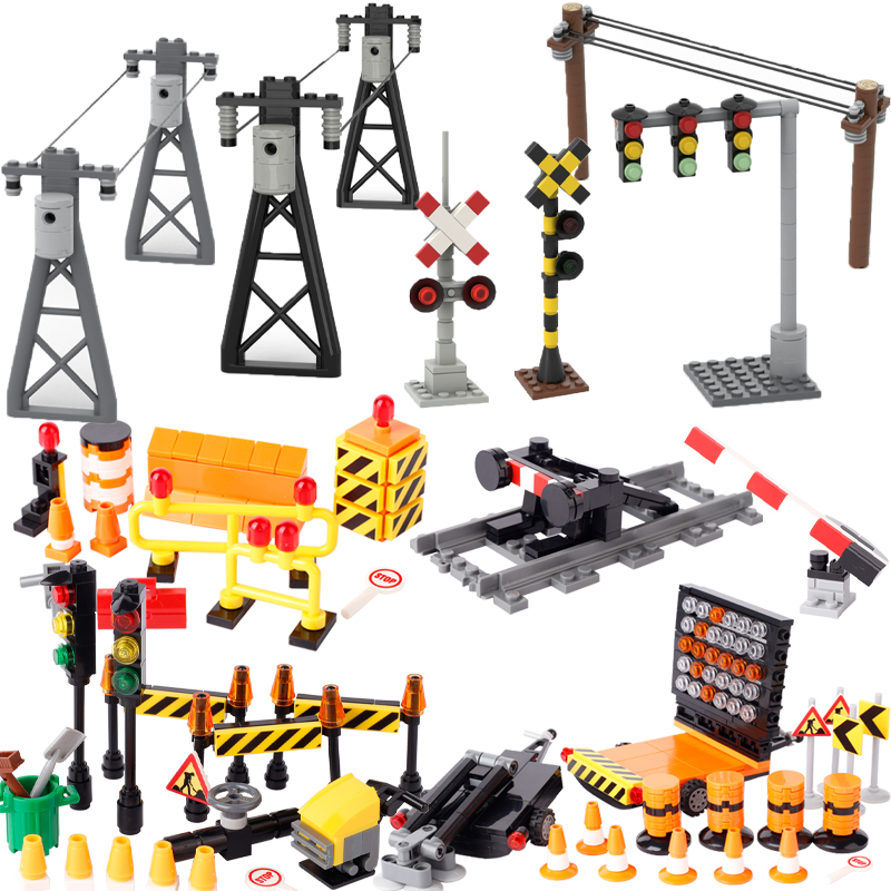 MOC City Barricade Building Bl - Lego Set City ulasan dan harga