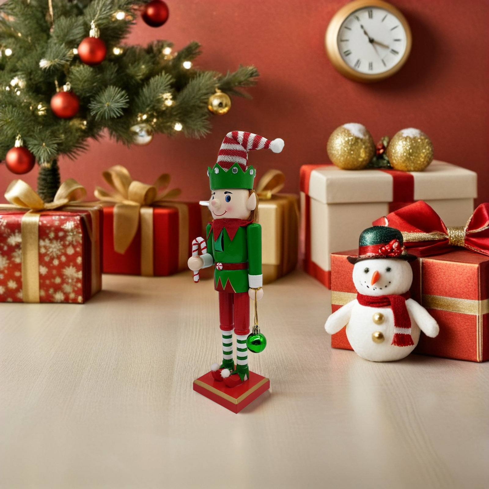 Christmas Wooden Nutcracker So - Nutcracker Figurine ulasan dan harga